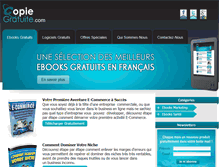 Tablet Screenshot of copiegratuite.com